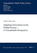 Cover: Adapting Universities to the Global Society - A Transatlantic Perspective - LIT