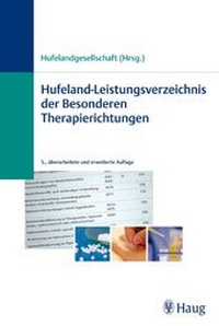 Abbildung von: Hufeland-Leistungsverzeichnis der Besonderen Therapierichtungen - Karl F. Haug