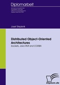 Cover: Distributed Object-Oriented Architectures - Diplomica Verlag