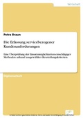 Cover: Die Erfassung servicebezogener Kundenanforderungen - diplom.de