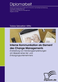 Abbildung von: Interne Kommunikation als Element des Change Managements - Diplomica Verlag