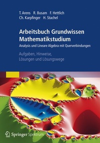 Abbildung von: Arbeitsbuch Grundwissen Mathematikstudium - Analysis und Lineare Algebra mit Querverbindungen - Springer Spektrum