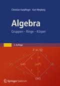 Cover: Algebra - Springer Spektrum
