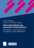 Cover: Internationalisierung deutscher Unternehmen - Springer Gabler