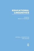 Cover: Educational Linguistics - Routledge