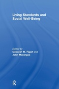 Cover: Living Standards and Social Well-Being - Routledge