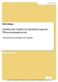 Cover: Intellectual Capital als Spezifizierung des Wissensmanagements - diplom.de