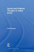Cover: Social and Political Thought of Julius Evola - Routledge