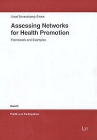 Enlarge image Cover: Assessing Networks for Health Promotion - LIT