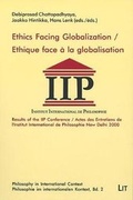 Cover: Ethics Facing Globalization /Ethique face &agrave; la globalisation - LIT