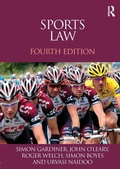 Cover: Sports Law - Routledge