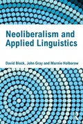 Cover: Neoliberalism and Applied Linguistics - Routledge