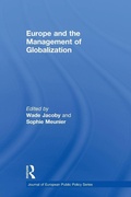 Cover: Europe and the Management of Globalization - Routledge