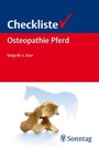 Cover: Checkliste Osteopathie Pferd - Sonntag, J