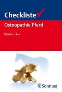 Enlarge image Cover: Checkliste Osteopathie Pferd - Sonntag, J