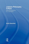 Cover: Judaism, Philosophy, Culture - Routledge