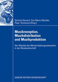Abbildung von: Musikrezeption, Musikdistribution und Musikproduktion - Springer Gabler