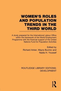 Enlarge image Cover: Womens' Roles and Population Trends in the Third World - Routledge