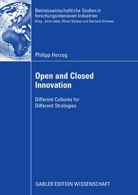 Enlarge image Cover: Open and Closed Innovation - Springer Gabler
