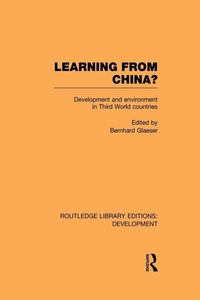 Enlarge image Cover: Learning From China? - Routledge