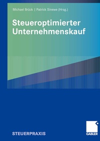 Abbildung von: Steueroptimierter Unternehmenskauf - Springer Gabler