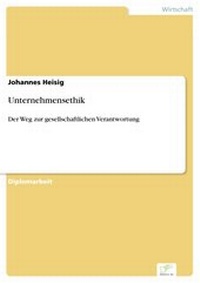 Enlarge image Cover: Unternehmensethik - diplom.de