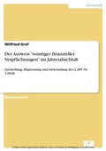 Cover: Der Ausweis 'sonstiger finanzieller Verpflichtungen' im Jahresabschlu&szlig; - diplom.de