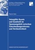 Cover: Intangible Assets und Goodwill im Spannungsfeld zwischen Entscheidungsrelevanz und Verl&auml;sslichkeit - Springer Gabler