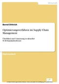 Cover: Optimierungsverfahren im Supply Chain Management - diplom.de