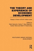 Cover: The Theory and Experience of Economic Development - Routledge