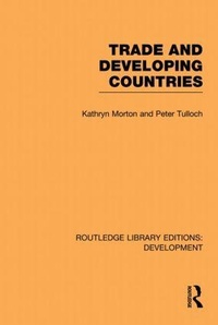 Enlarge image Cover: Trade and Developing Countries - Routledge