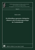 Bild: Die Behandlung sogenannter ökologischer Altlasten in den Privatisierungsverträgen der Treuhandanstalt - Berliner Wissenschafts-Verlag