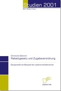 Cover: Rabattgesetz und Zugabeverordnung - Diplomica Verlag