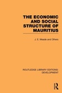 Cover: The Economic and Social Structure of Mauritius - Routledge