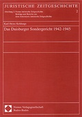Cover: Das Duisburger Sondergericht 1942-1945 - Berliner Wissenschafts-Verlag