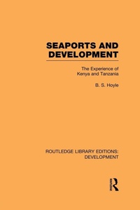 Enlarge image Cover: Seaports and Development - Routledge