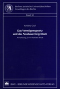 Bild: Das Verm&ouml;gensgesetz und das Neubauerneigentum - Berliner Wissenschafts-Verlag