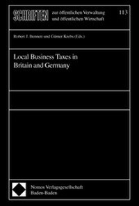 Enlarge image Cover: Local Business in Britain and Germany - Berliner Wissenschafts-Verlag