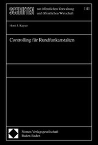 Enlarge image Cover: Controlling für Rundfunkanstalten - Berliner Wissenschafts-Verlag