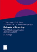 Cover: Behavioral Branding - Springer Gabler