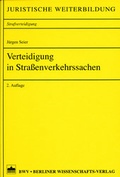 Cover: Verteidigung in Stra&szlig;enverkehrssachen - Berliner Wissenschafts-Verlag