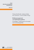 Cover: Risikomanagement aus Bankenperspektive - Berliner Wissenschafts-Verlag