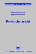 Bild: Bodenschutzrecht - Berliner Wissenschafts-Verlag