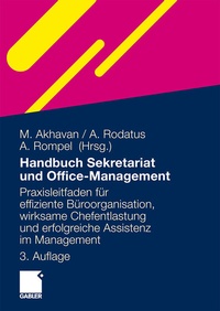 Abbildung von: Handbuch Sekretariat und Office Management - Springer Gabler
