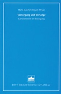 Cover: Versorgung und Vorsorge - Berliner Wissenschafts-Verlag