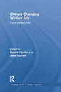 Cover: China's Changing Welfare Mix - Routledge