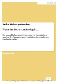 Abbildung von: Wenn der Lotse von Bord geht,... - diplom.de