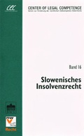 Cover: Slowenisches Insolvenzrecht - Berliner Wissenschafts-Verlag