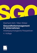 Cover: Gesundheitsmanagement in Unternehmen - Springer Gabler