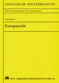Enlarge image Cover: Europarecht - Berliner Wissenschafts-Verlag